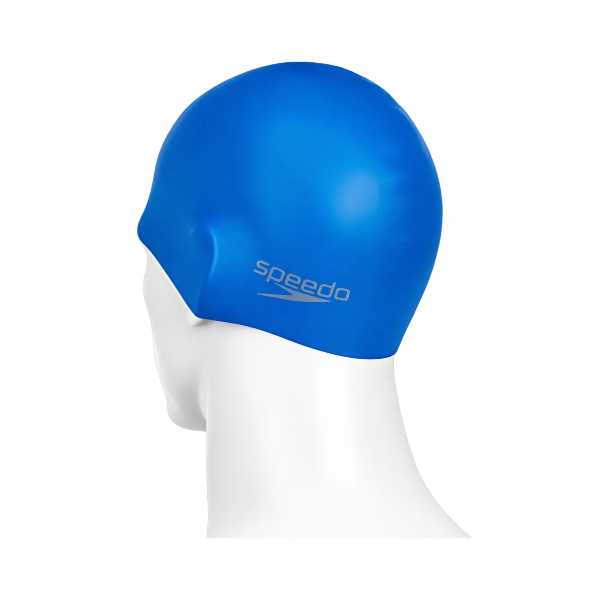 Speedo Plain Moulded Silicone Swim Cap
