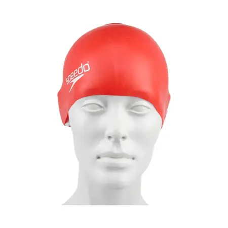 Speedo Plain Moulded Silicone Swim Cap