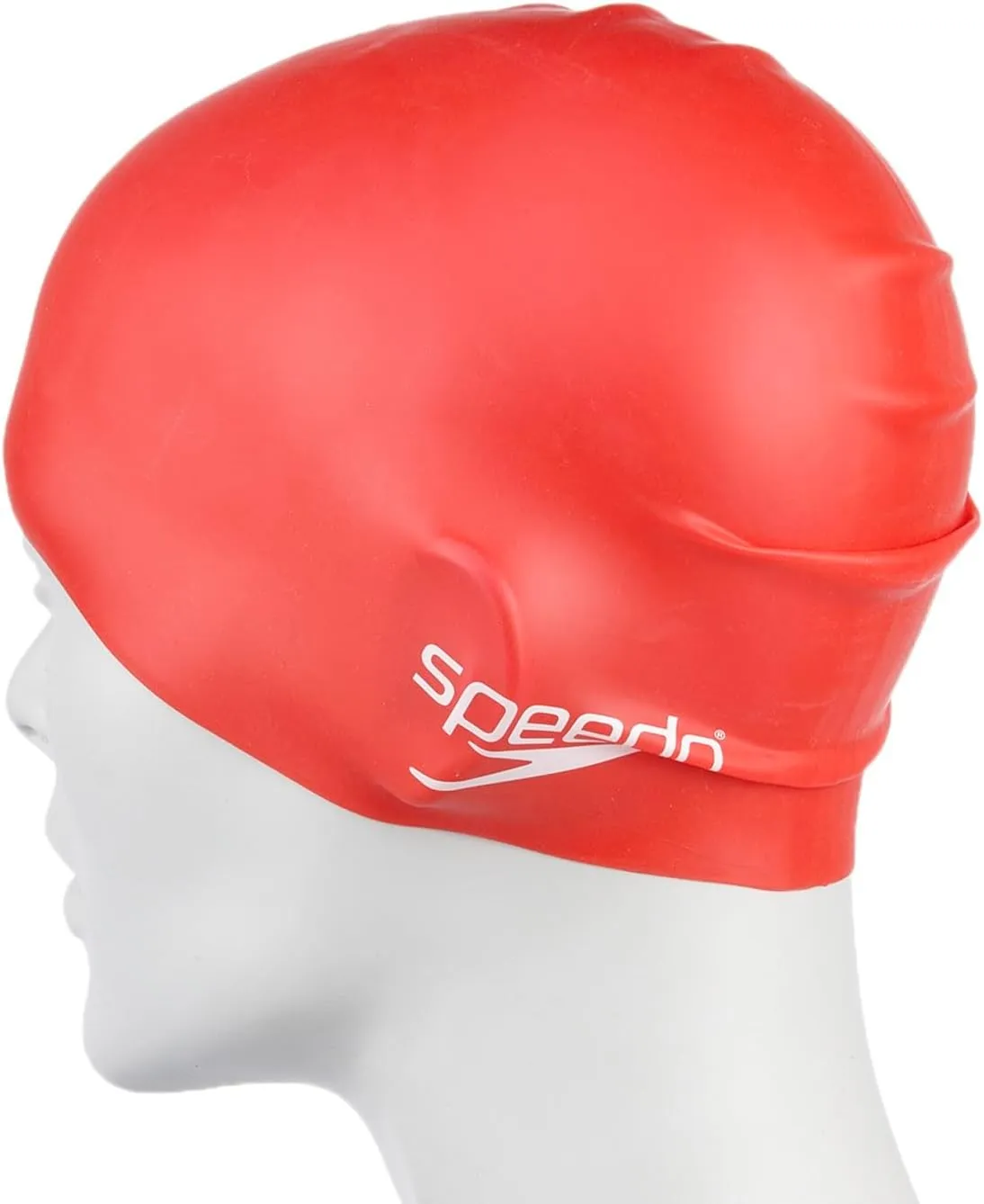 Speedo Plain Moulded Silicone Swim Cap