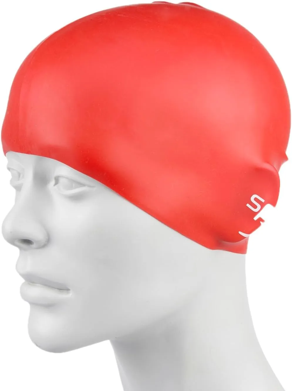 Speedo Plain Moulded Silicone Swim Cap
