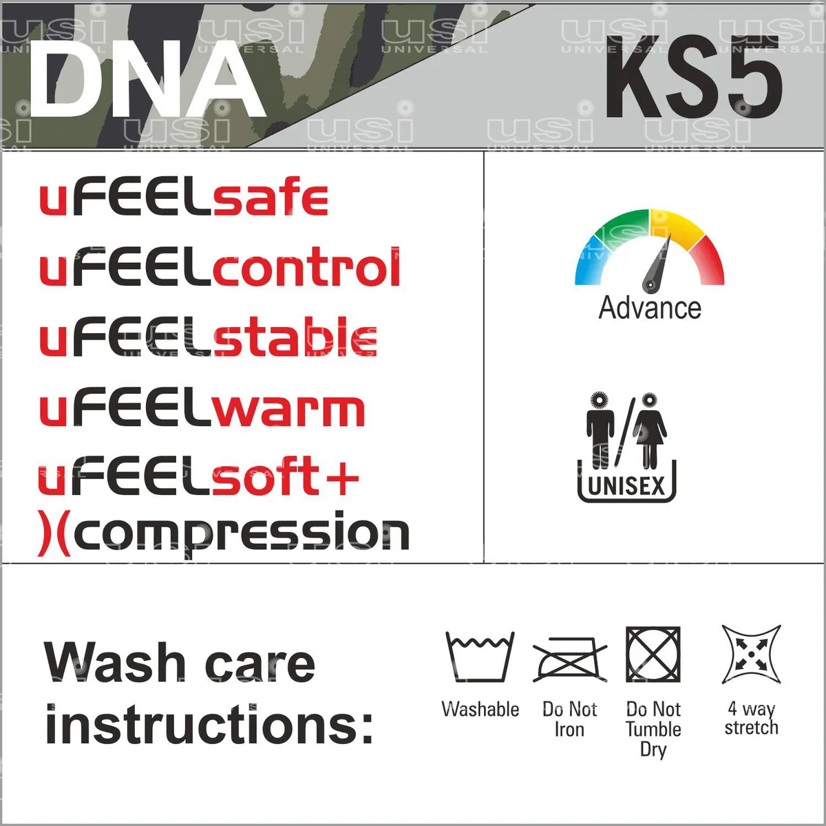 USI Universal KS5 Neoprene Knee Support