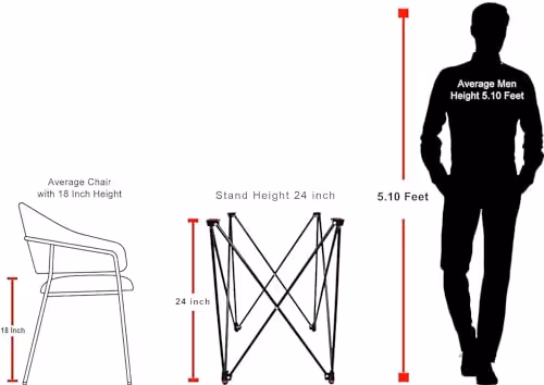 Total ASI TS-139 Foldable Carrom Board Stand