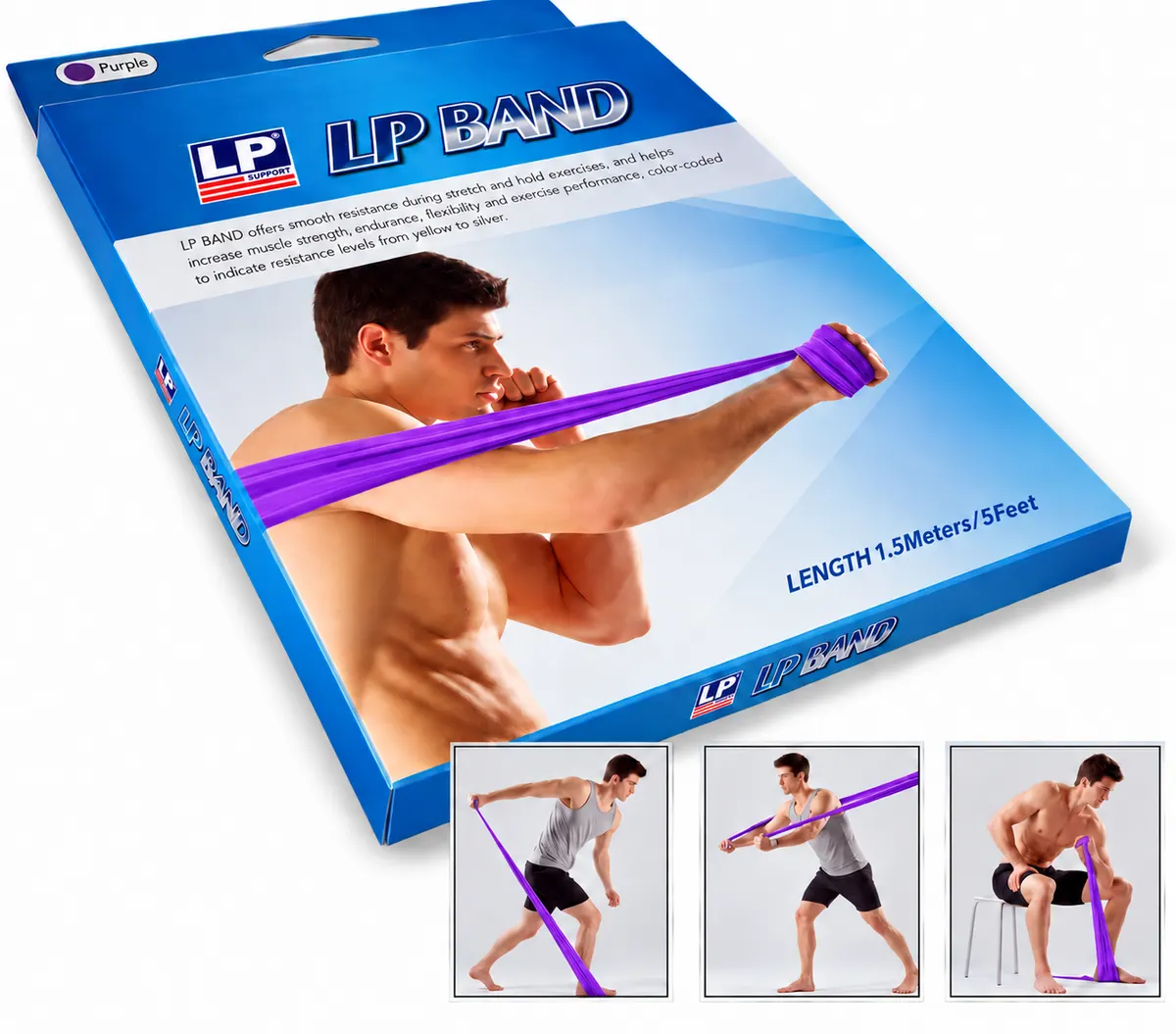 LP Band 845 Resistance Latex Exercise Therapy Band