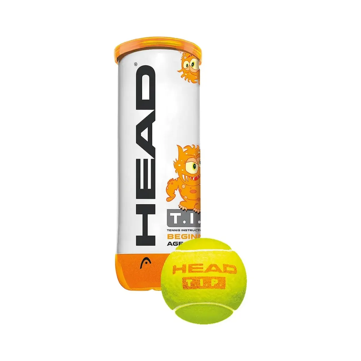 HEAD TIP-2 Orange Junior Tennis Ball