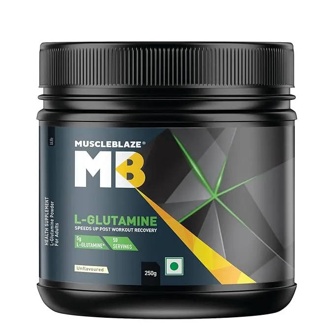 MuscleBlaze Micronized L-Glutamine