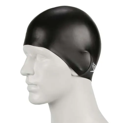 Speedo Plain Moulded Silicone Swim Cap
