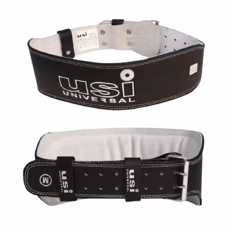 USI Universal 790SL6 Suede Leather Gym Belt