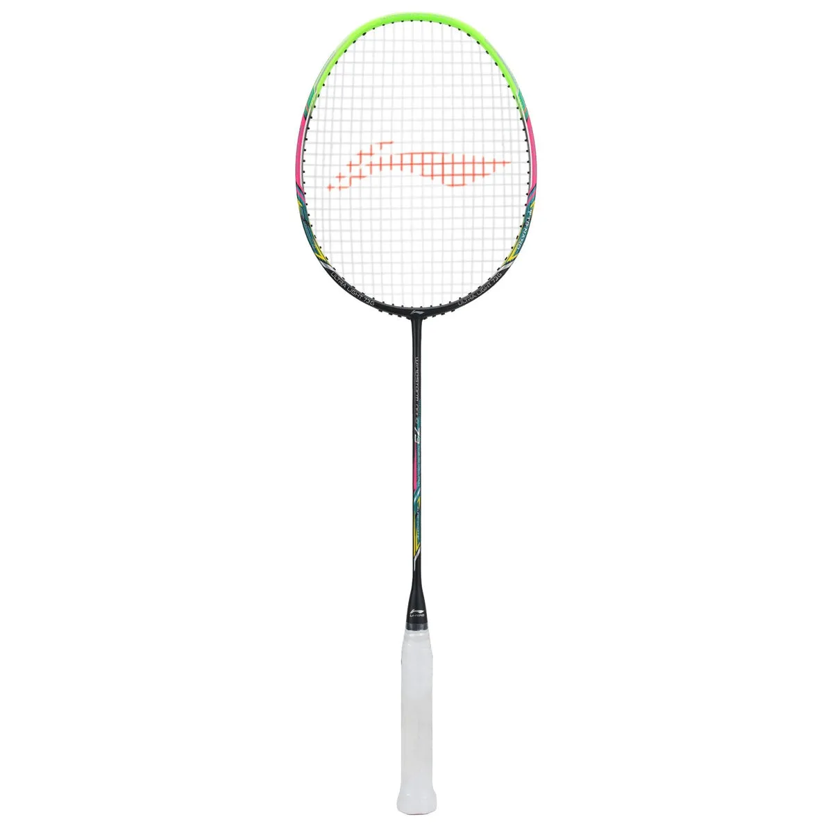 Li-Ning Windstorm Nano 73 Badminton Racquet Head Heavy Black Green 73 g S2