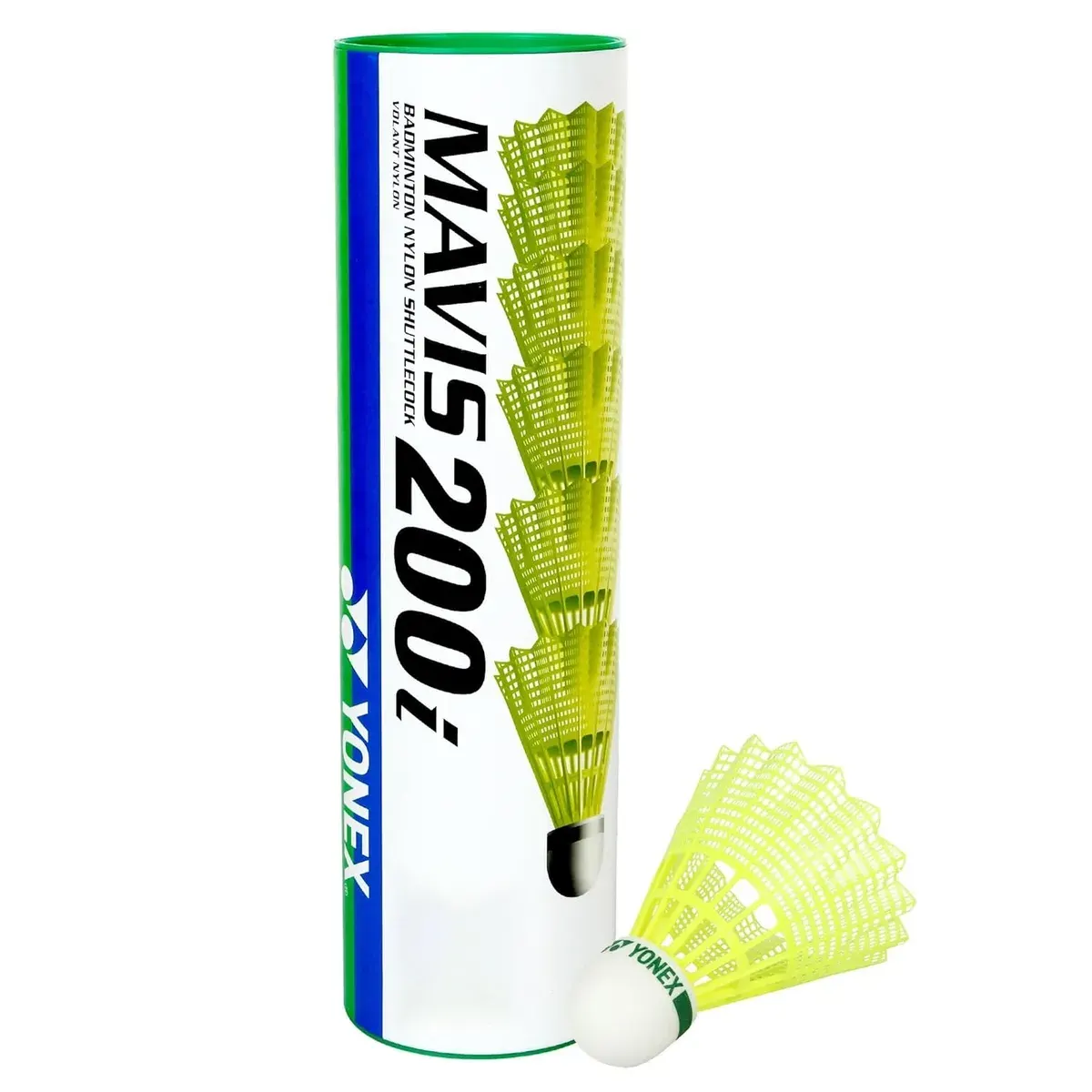 Yonex Mavis 200i Nylon Badminton Shuttlecock