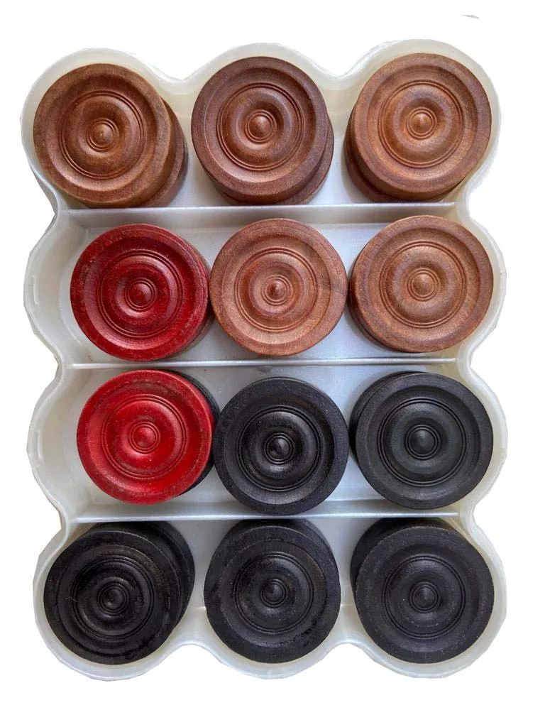 Siscaa Genius Carrom Coins Set