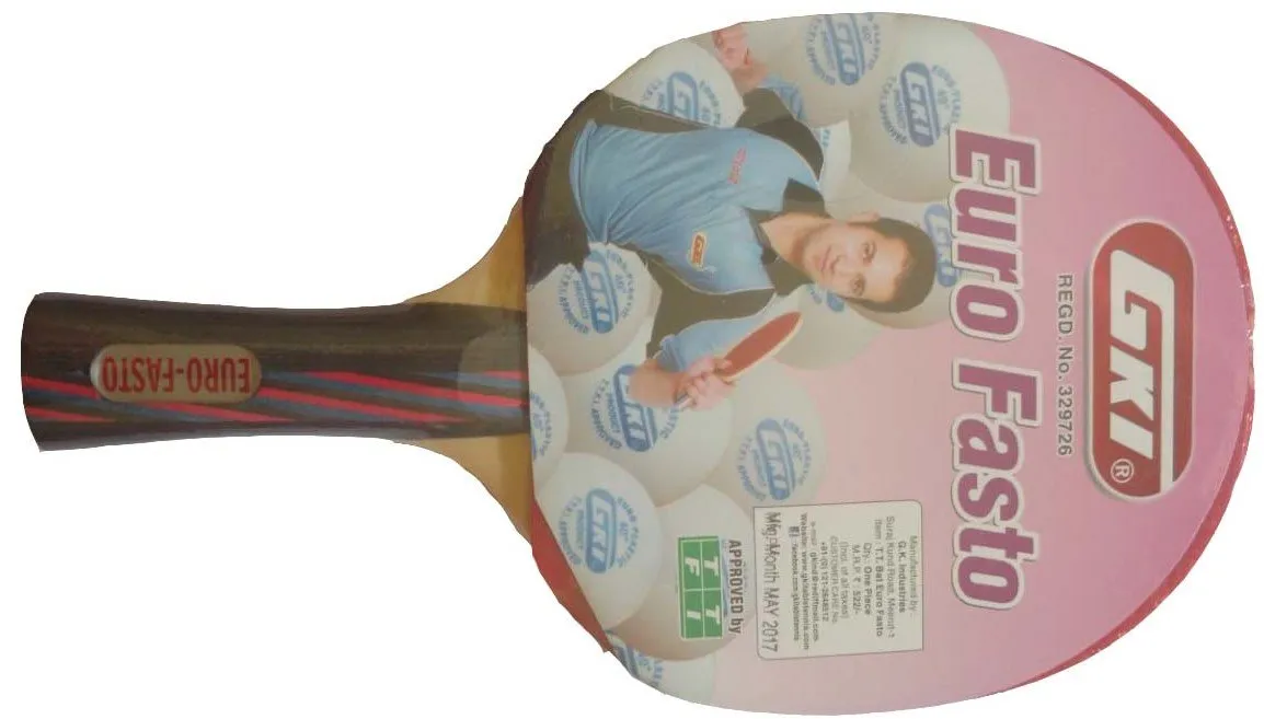 GKI Euro Fasto Table Tennis Bat