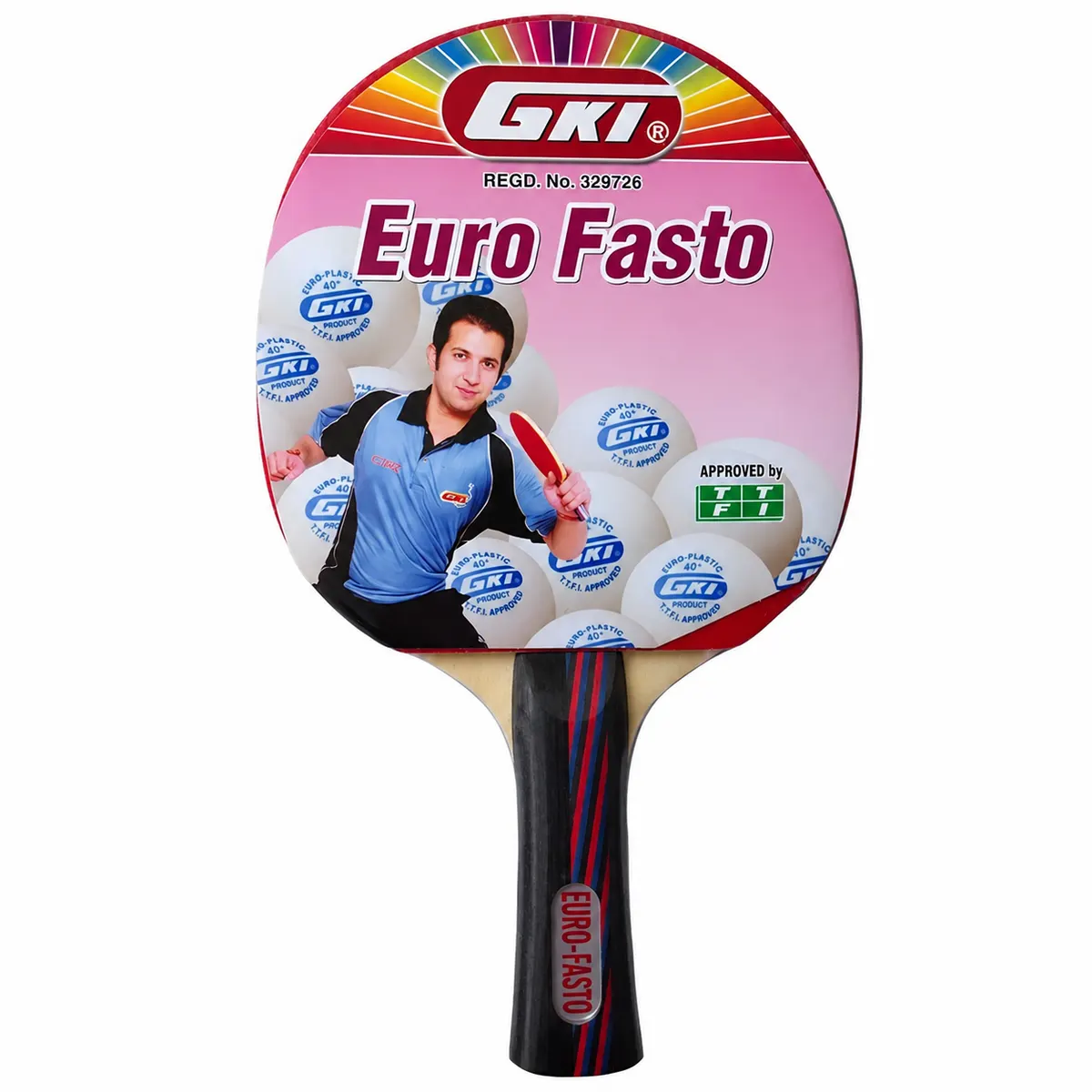 GKI Euro Fasto Table Tennis Bat