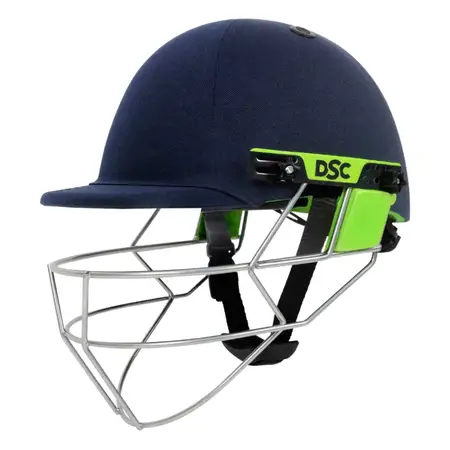 DSC Edge Pro Cricket Helmet Navy M