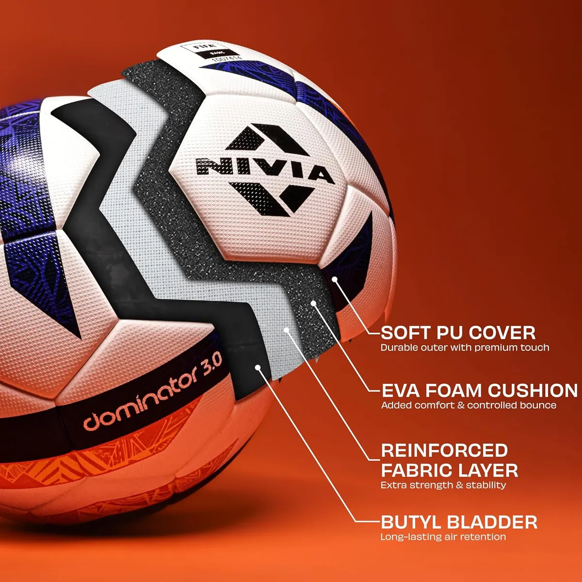 Nivia Dominator 3.0 Football