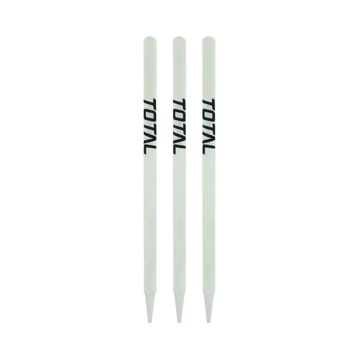 Total MCC Wooden Duco Cricket Stumps Set (6 Stumps + 4 Bails)