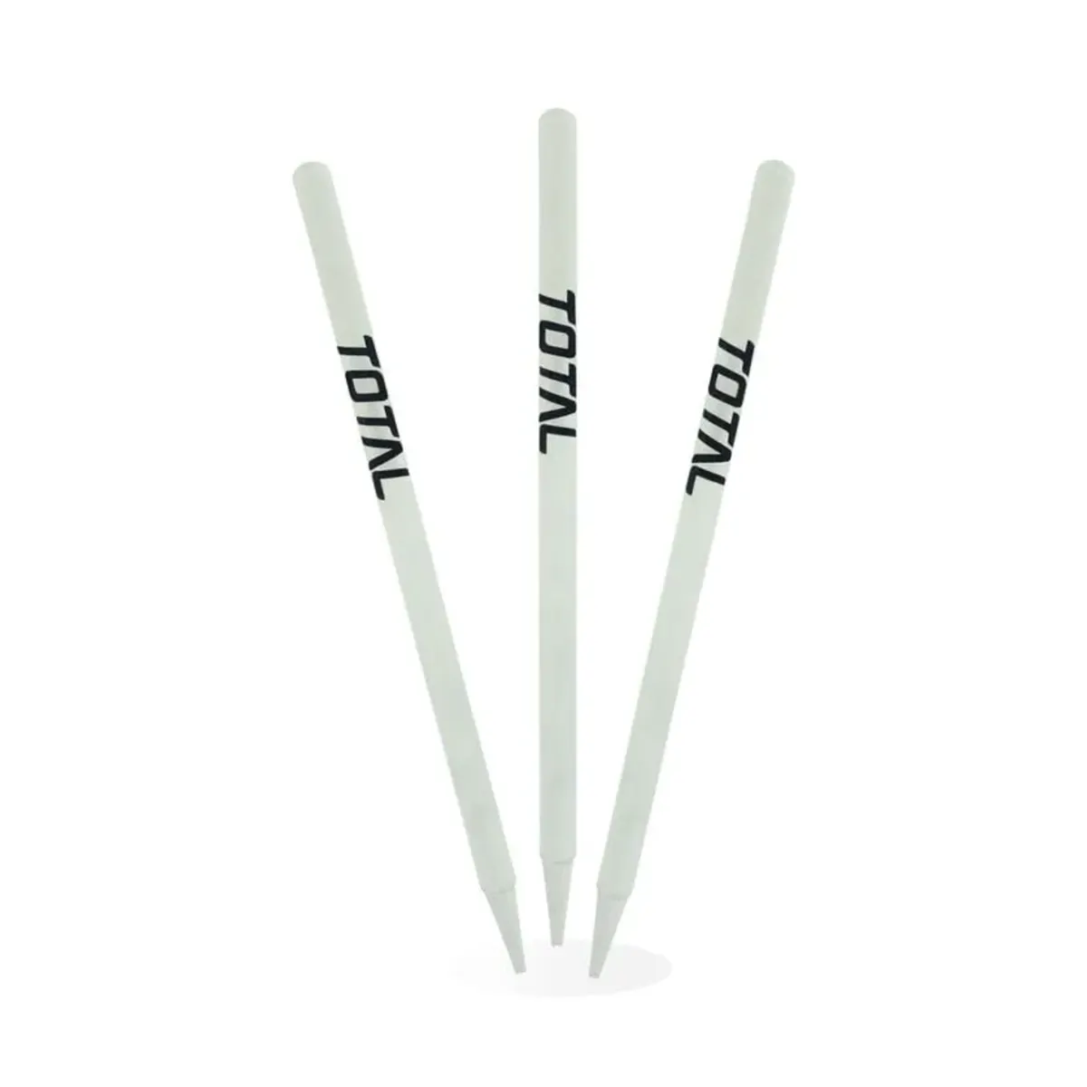 Total MCC Wooden Duco Cricket Stumps Set (6 Stumps + 4 Bails)