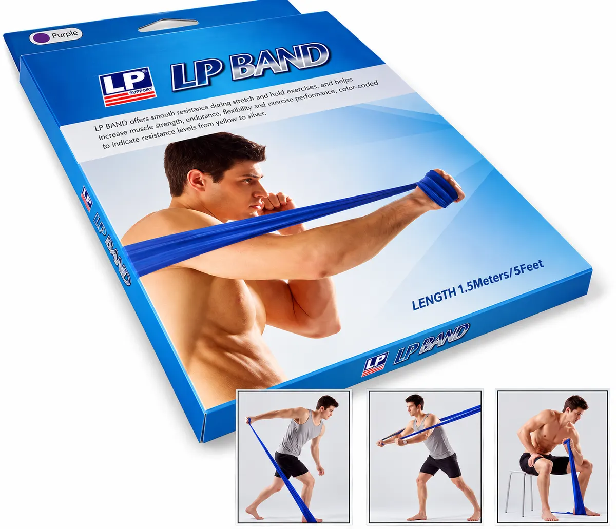 LP Band 844 Resistance Latex Exercise Therapy Band