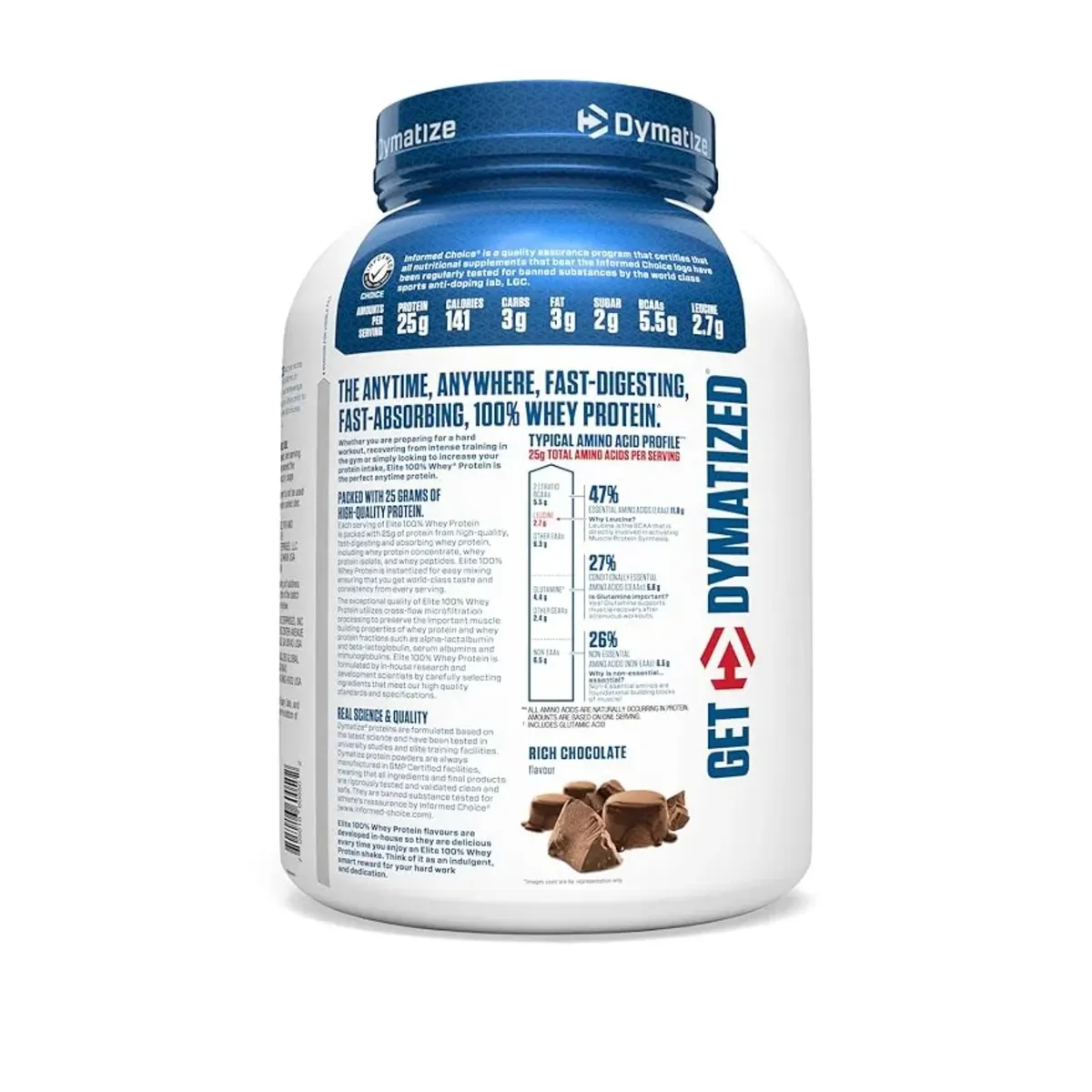 Dymatize Elite 100% Whey Protein