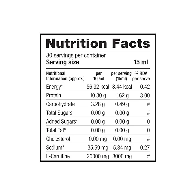 Labrada L-Carnitine 3000mg Liquid