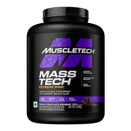MuscleTech Mass Tech Extreme 2000 High Calorie Mass Gainer