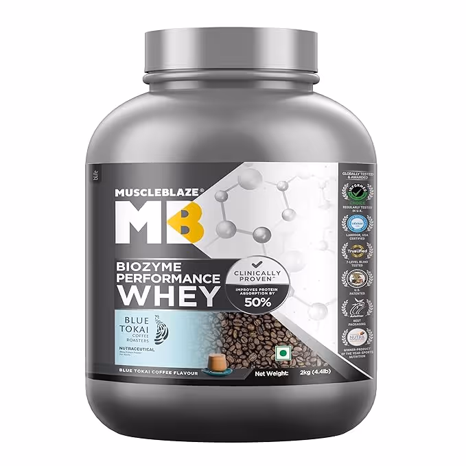 MuscleBlaze Biozyme Performance Whey