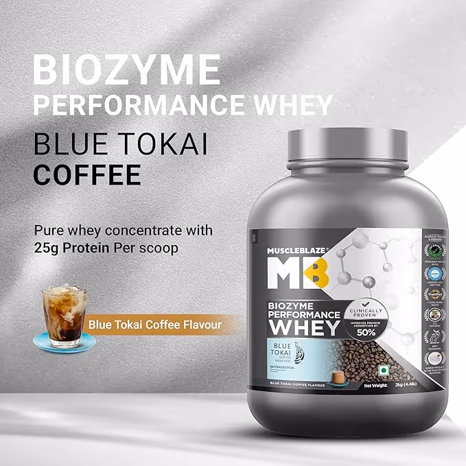 MuscleBlaze Biozyme Performance Whey