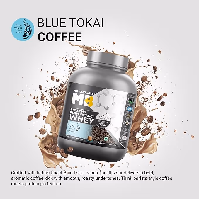 MuscleBlaze Biozyme Performance Whey