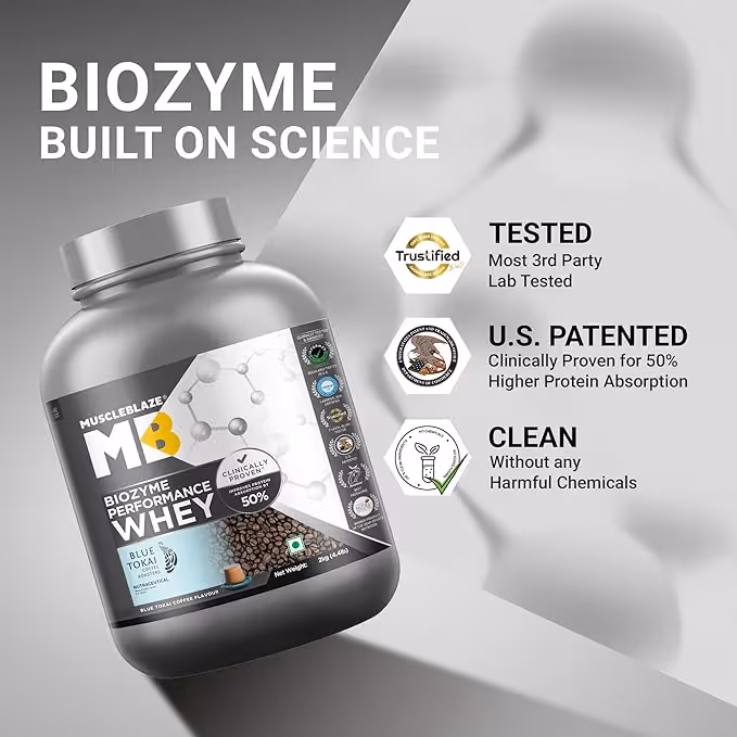 MuscleBlaze Biozyme Performance Whey