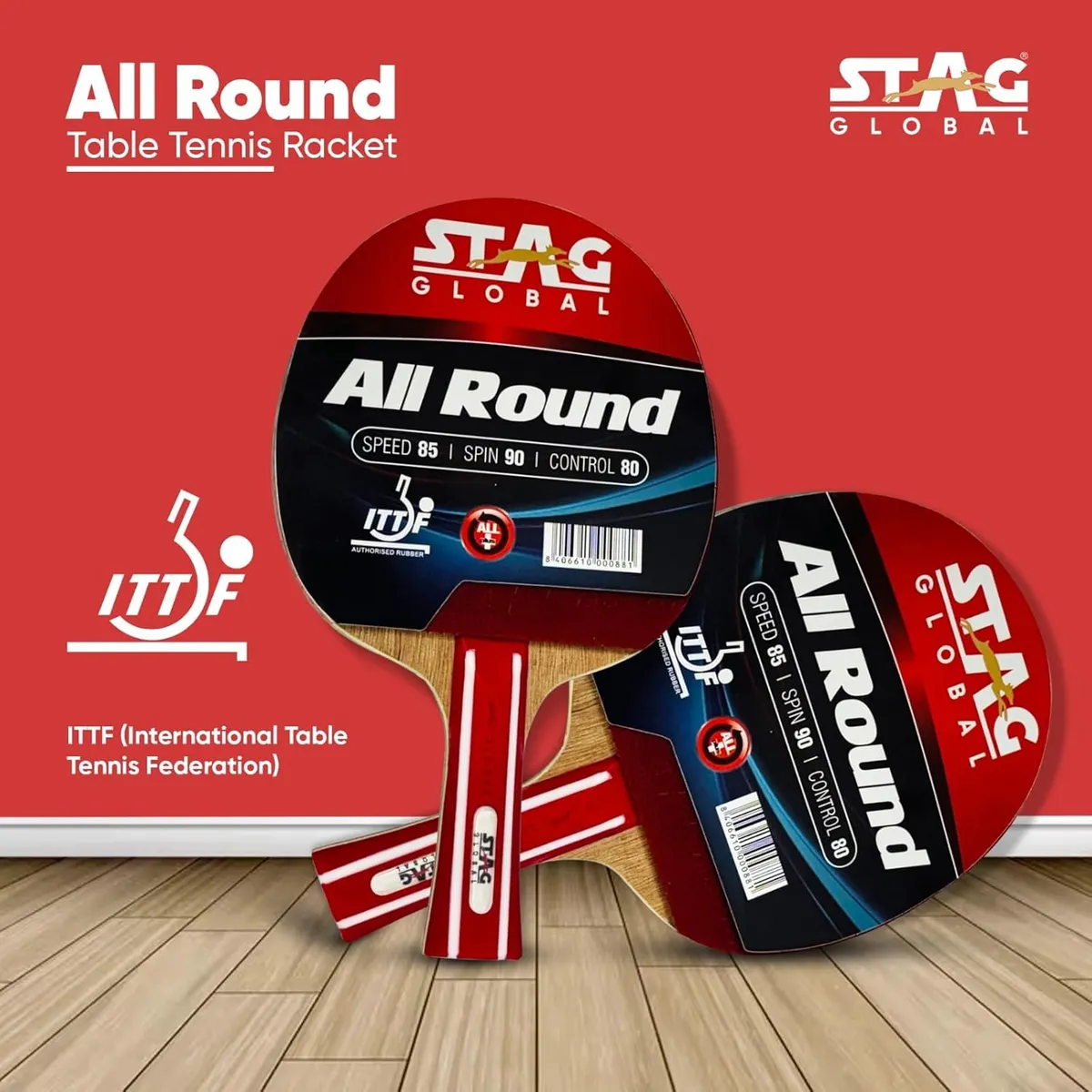 Stag All Rounder Table Tennis Bat