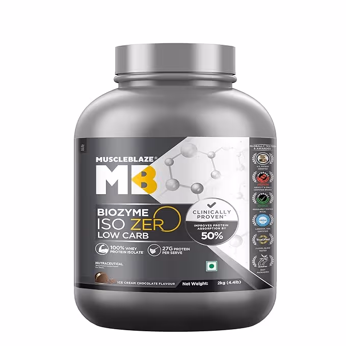 MuscleBlaze Biozyme Iso Zero