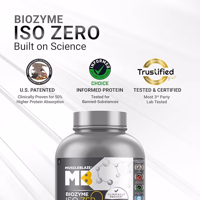 MuscleBlaze Biozyme Iso Zero