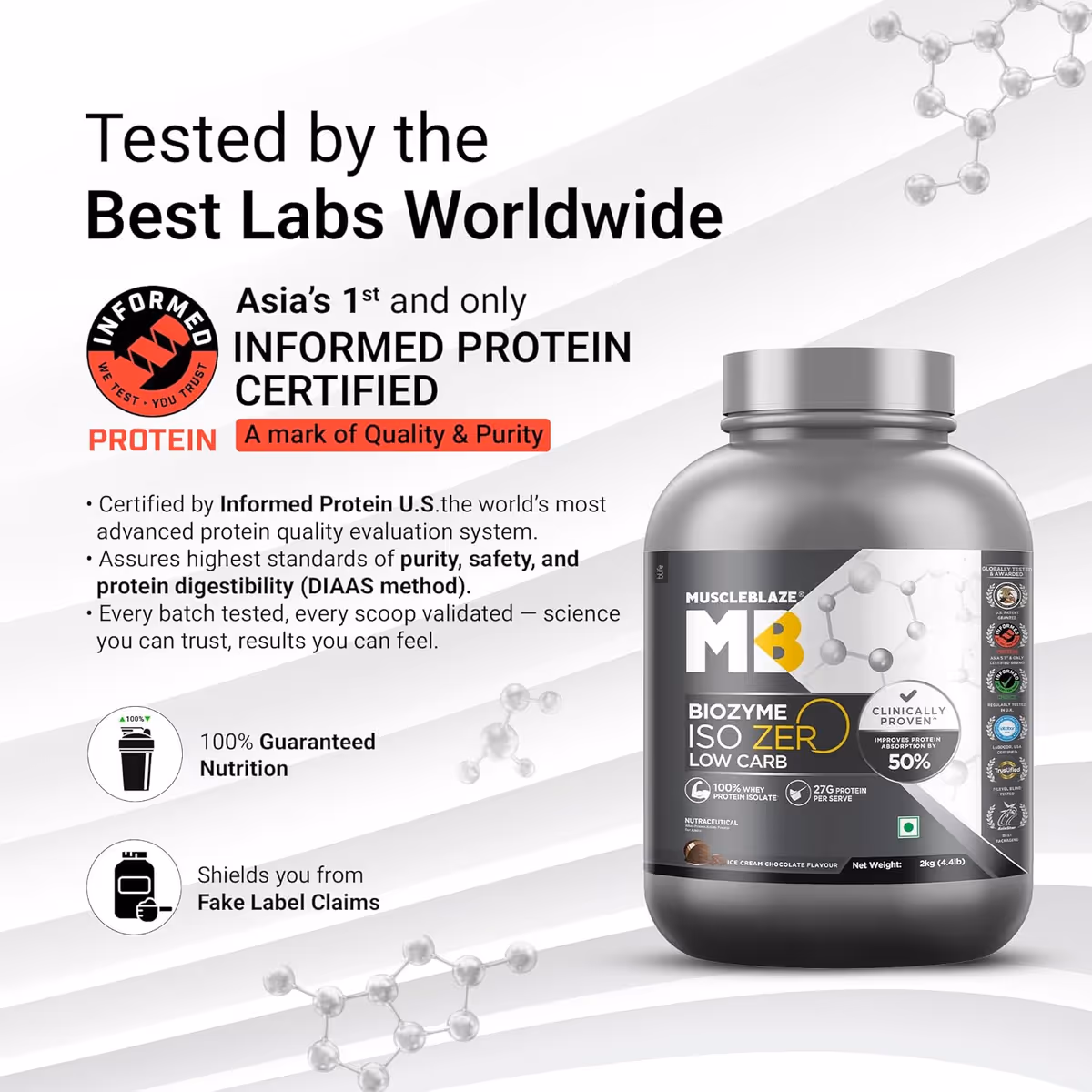 MuscleBlaze Biozyme Iso Zero