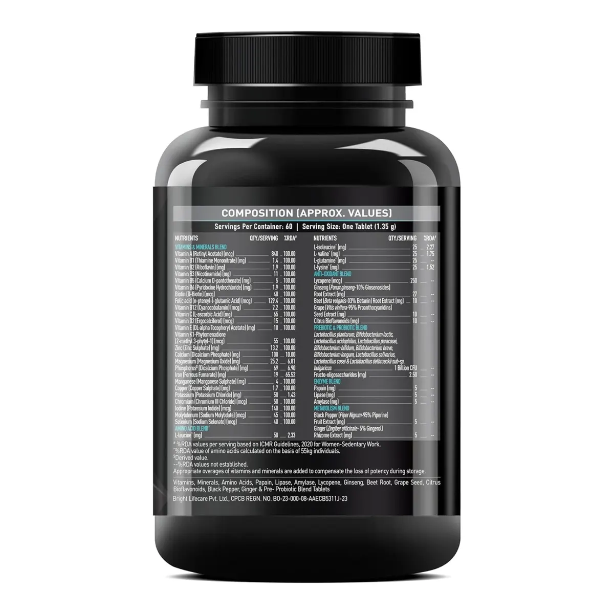 MuscleBlaze MB-Vite Daily Multivitamin