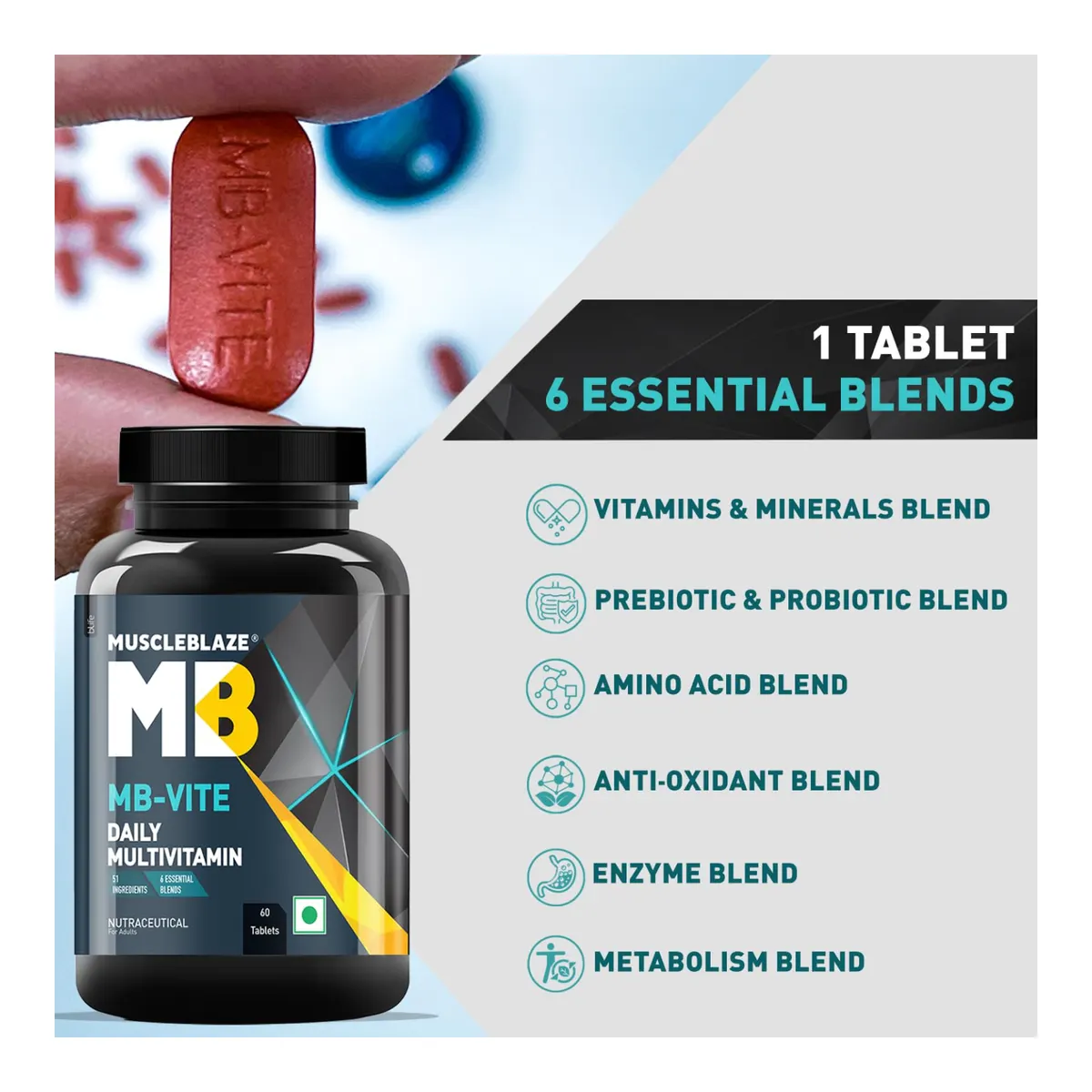 MuscleBlaze MB-Vite Daily Multivitamin