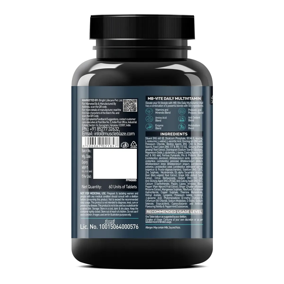 MuscleBlaze MB-Vite Multivitamin