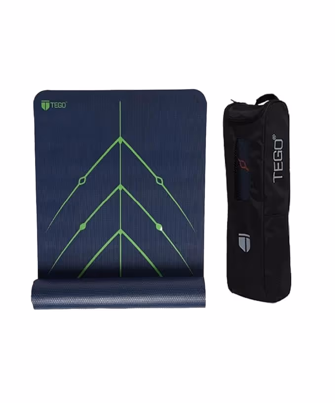 Tego TS0068 Yoga Mat Blue Spring Green 5mm
