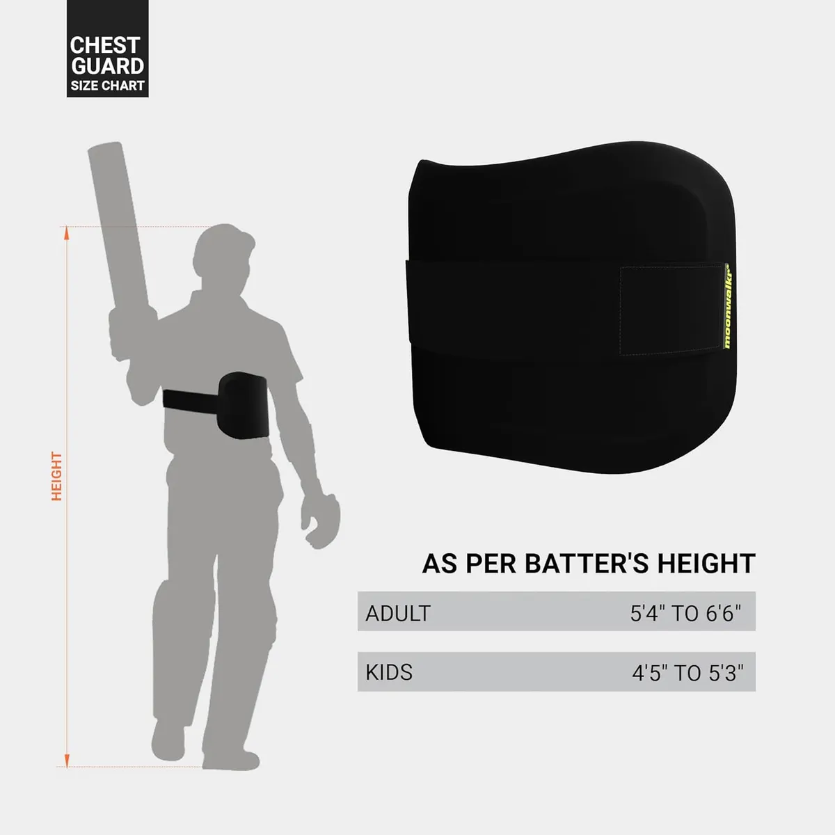 Moonwalkr Cricket Chest Guard