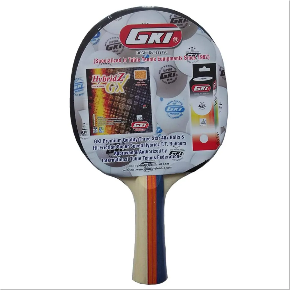 GKI Ace Shot Table Tennis Bat