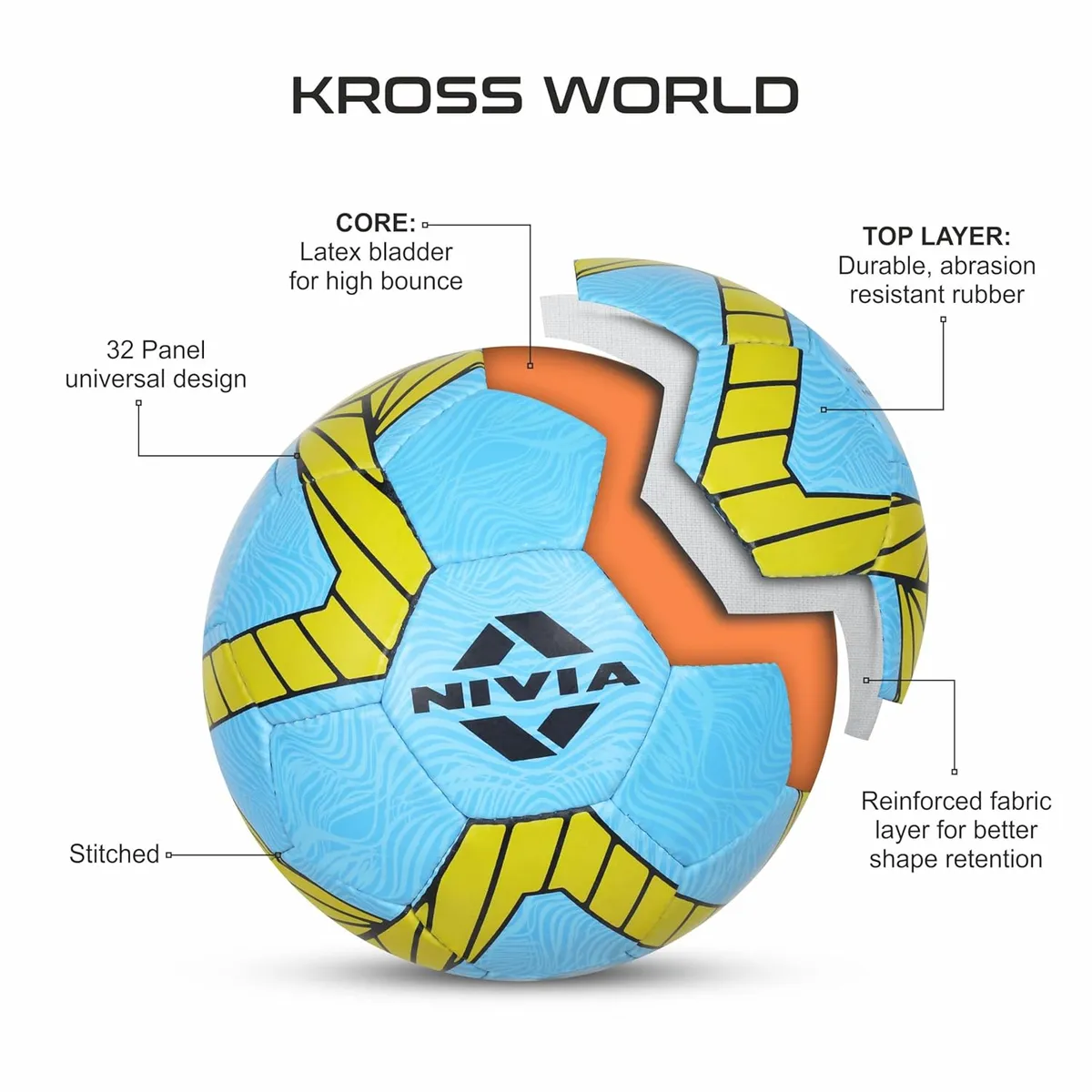 Nivia Kross World Football