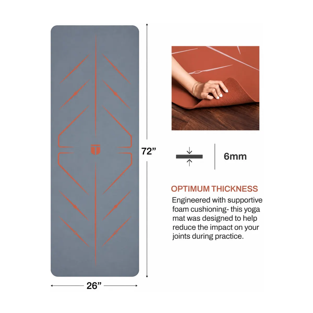 TEGO TS0348 Yoga Mat