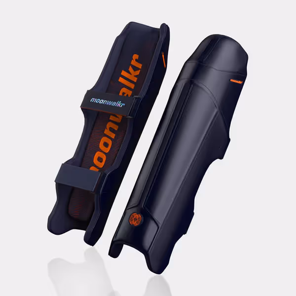 Moonwalkr Leg Guard 2.0 Cricket Batting Pads Blue Size M