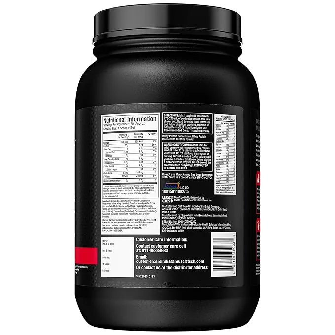 MuscleTech NitroTech Performance Whey