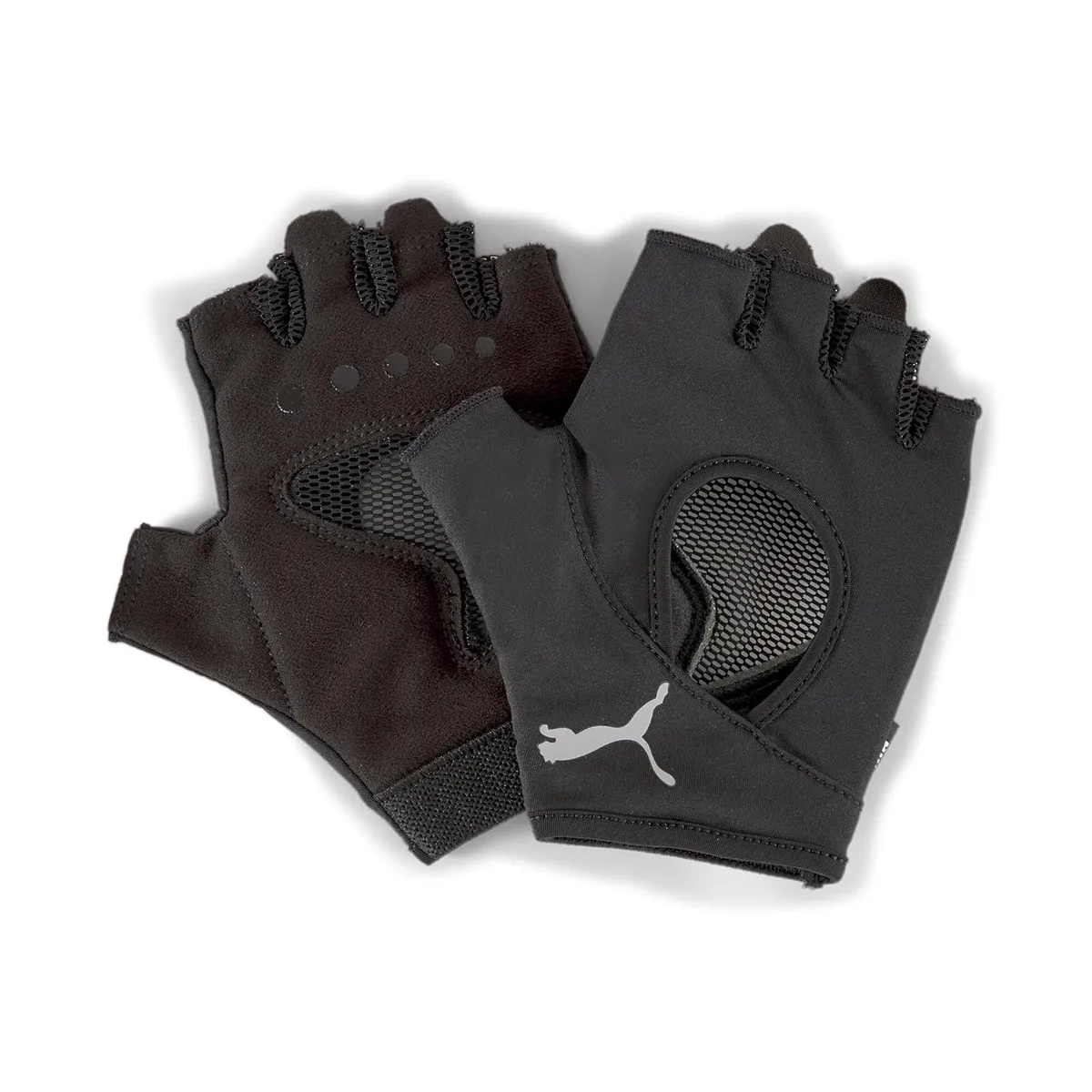 Puma TR Gym Gloves Black 041773-01 Women's Training Gym Gloves Small