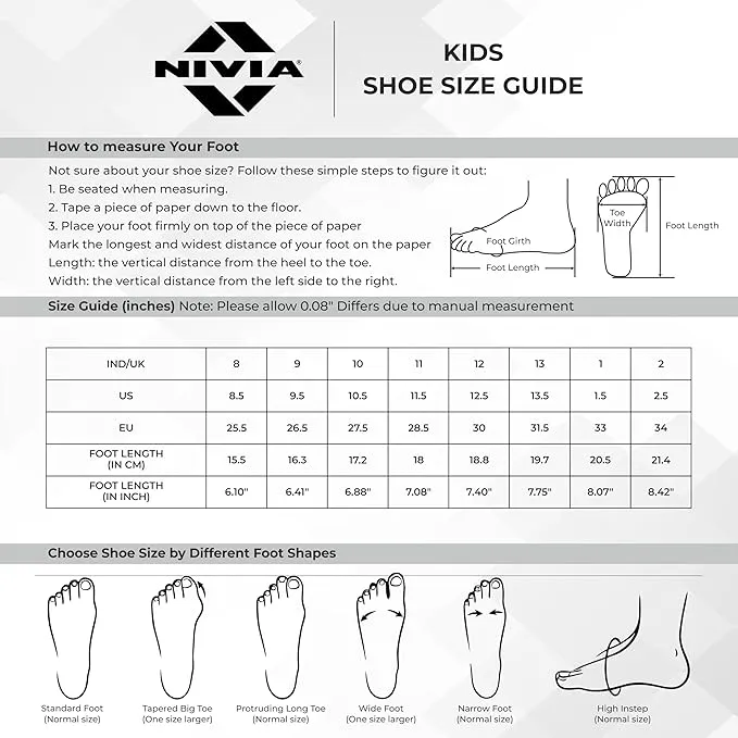 Nivia Carbonite 6.0 Kids Football Stud Shoes
