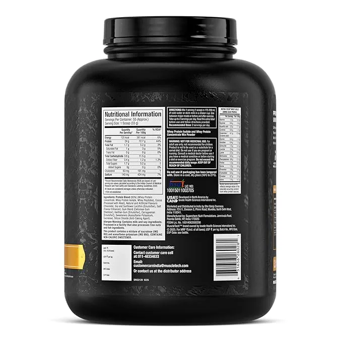MuscleTech NitroTech 100% Whey Gold