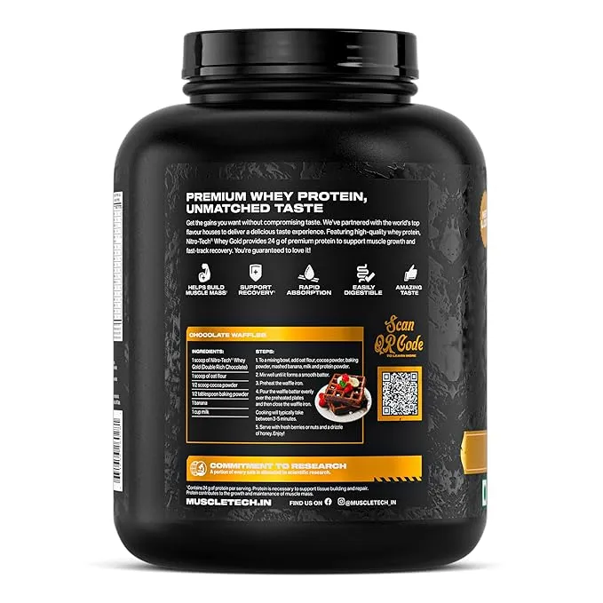 MuscleTech NitroTech 100% Whey Gold