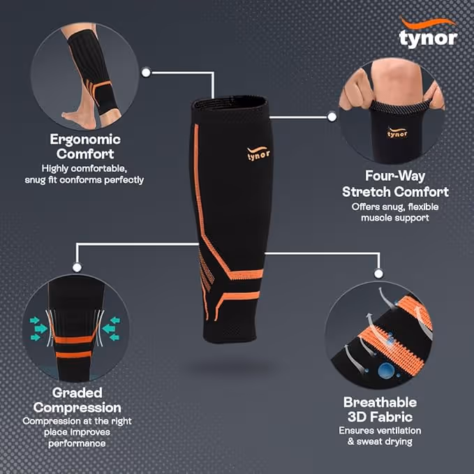 Tynor Shin and Calf Support Air Pro