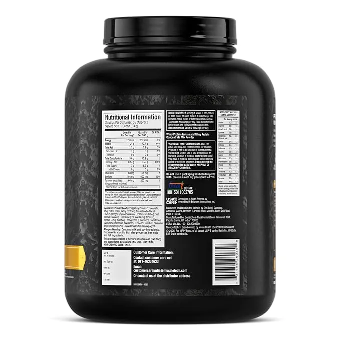 MuscleTech NitroTech 100% Whey Gold
