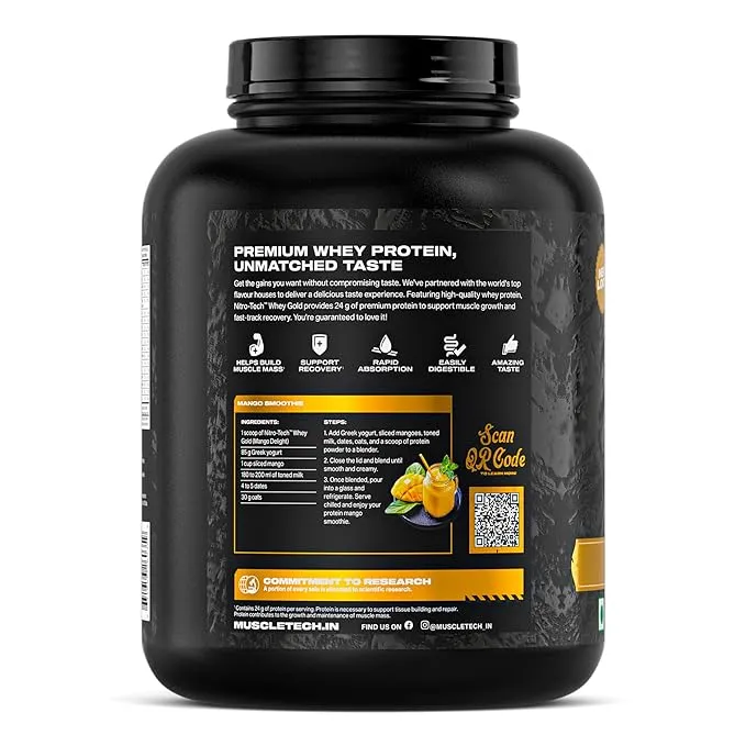 MuscleTech NitroTech 100% Whey Gold