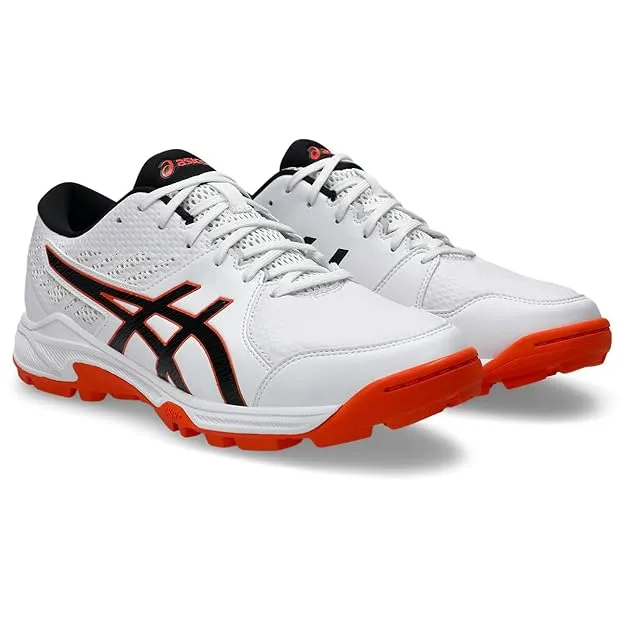 ASICS Gel-Peake 2 Cricket Shoes White Tuna Blue Size 10